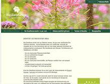 Tablet Screenshot of bio-zierpflanzen.de